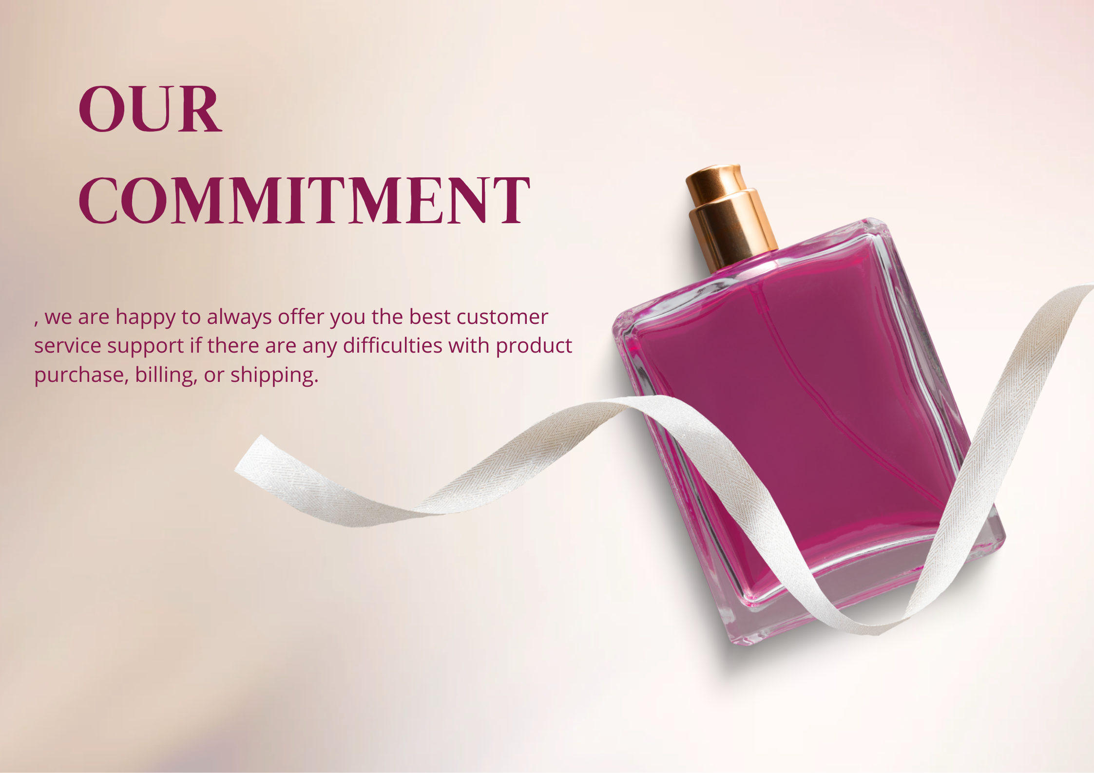 Our Commitment
